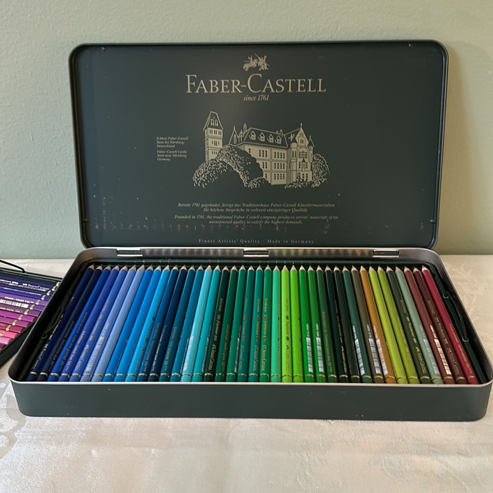 Faber Castell Polychromos Artists 120 Color Pencil Set Tin. - Picture 7 of 10